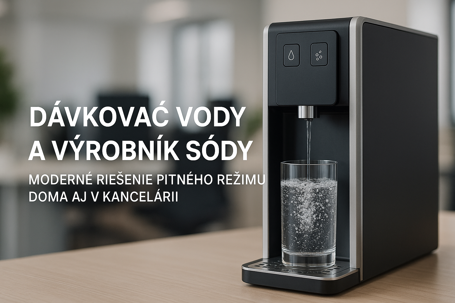 Dávkovač vody a výrobník sódy – pohodlie a osvieženie pre každý deň